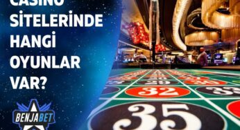 Casino Sitelerinde Hangi Oyunlar Var?