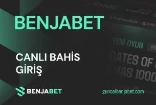 Benjabet Canli Bahis Giris