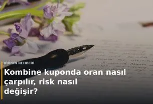 Kalem ve bahis kuponu &mdash; kombine oran &ccedil;arpımı ve risk