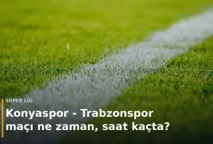 Konyaspor Trabzonspor ma&ccedil;ı ne zaman saat ka&ccedil;ta kapak g&ouml;rseli